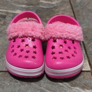 Koala Kids Pink Starry Slippers